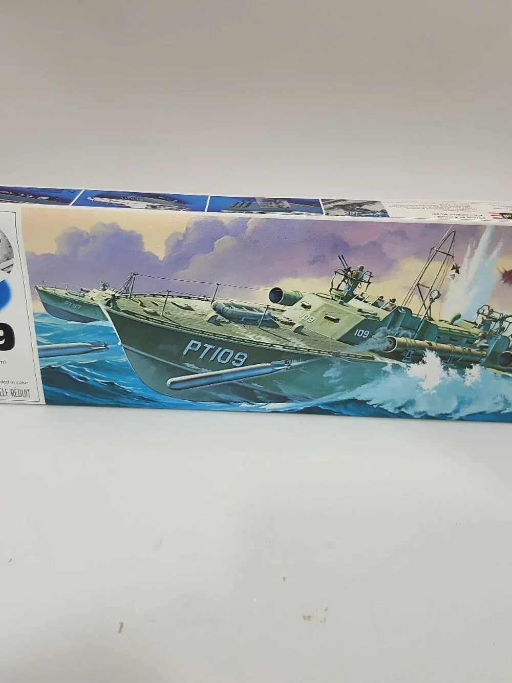 Vintage Revel - PT-109 Model Boat Kit 1:72 Scale - As Commanded By J.F. Kennedy
